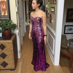 Sequin gown
